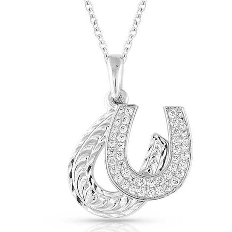 Montana Silversmiths Country Charm Horseshoe Necklace