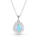 Montana Silversmiths Radiating Crystals Opal Necklace