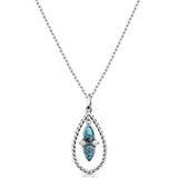 Montana Silversmiths Moonlit Ocean Turquoise Necklace