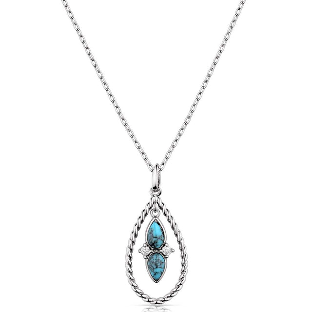 Montana Silversmiths Moonlit Ocean Turquoise Necklace