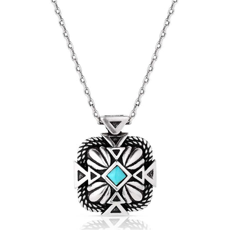 Montana Silversmiths Desert Sage Turquoise Necklace