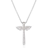 Montana Silversmiths Wings of Faith Cross Necklace
