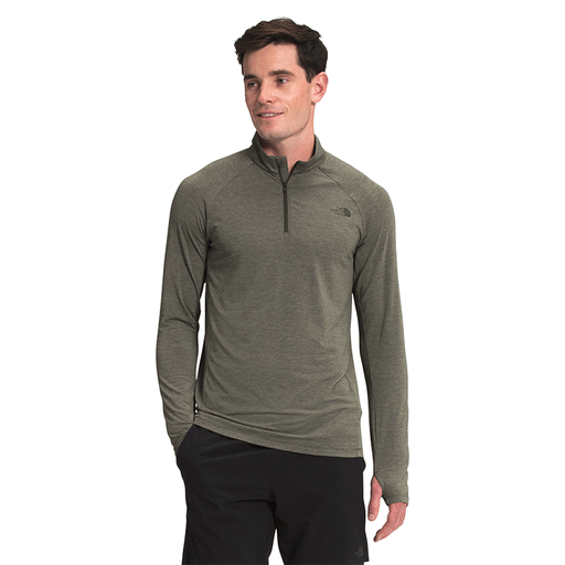 THE NORTH FACE Men’s Wander ¼-Zip New Taupe Green Heather