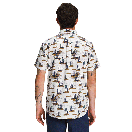 THE NORTH FACE Men’s Short-Sleeve Baytrail Pattern Shirt