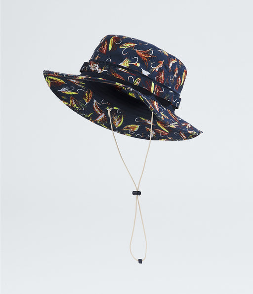The North Face Class V Brimmer Hat - Summit Navy Hand Tied Fly Print Summit Navy Hand Tied Fly Print