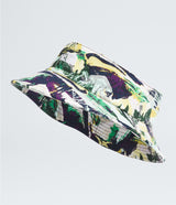 The North Face Class V Top Knot Bucket Hat - Black Currant Purple Trail Dream Print Black Currant Purple Trail Dream Print