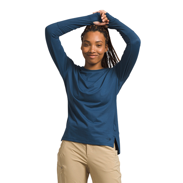 THE NORTH FACE Women’s Dawndream Long-Sleeve Shady Blue