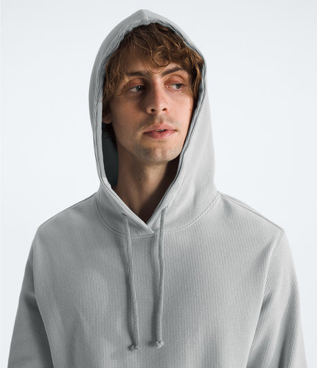 The North Face Men's Waffle Hoodie - High Rise Grey High Rise Grey