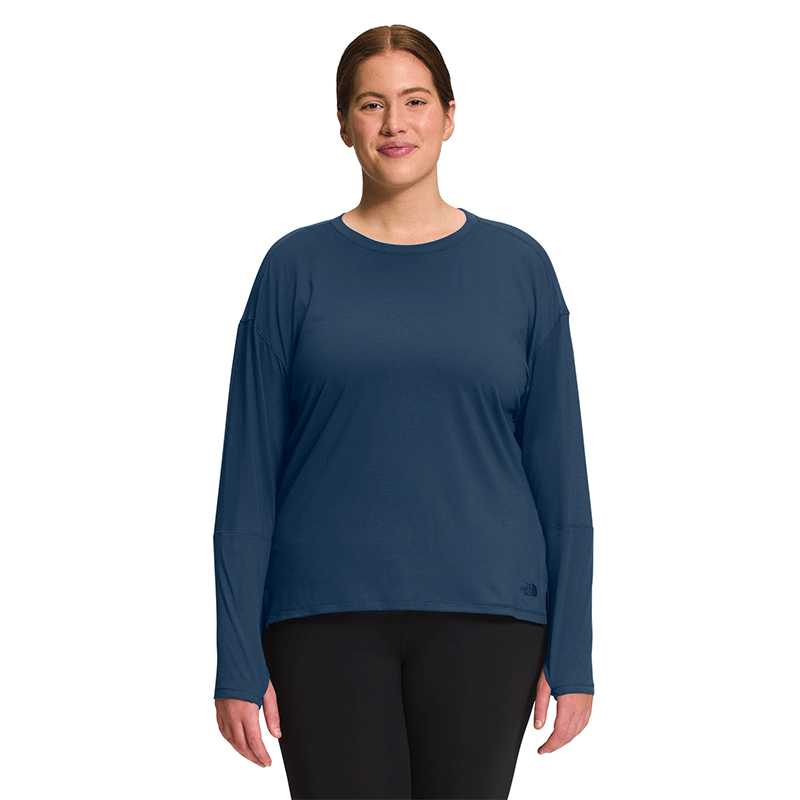 THE NORTH FACE Women’s Plus Dawndream Long-Sleeve Shady Blue