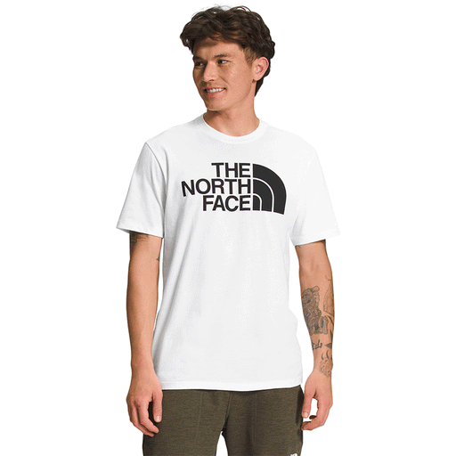 THE NORTH FACE Men’s Short-Sleeve Half Dome Tee TNF White/TNF Black