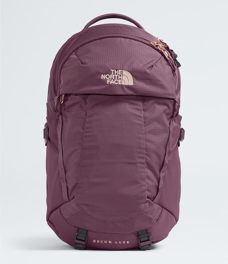 The North Face Women`s Recon Luxe Daypack - Midnight Mauve / Burnt Coral Metallic Mid/mau brnt/cor/met