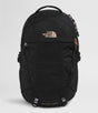 The North Face Women`s Recon Luxe Daypack - Tnf Black / Burnt Coral Metallic Tnf/blk brnt/cor/met