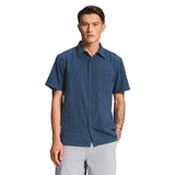 THE NORTH FACE Men’s Loghill Jacquard Shirt Shady Blue