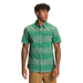 THE NORTH FACE Men’s Baytrail Yarn-Dye Shirt Deep Grass Green Explore Stripe