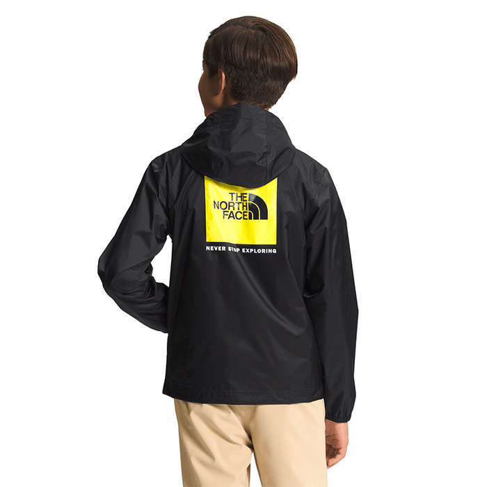 North face boys 2025 zipline rain jacket
