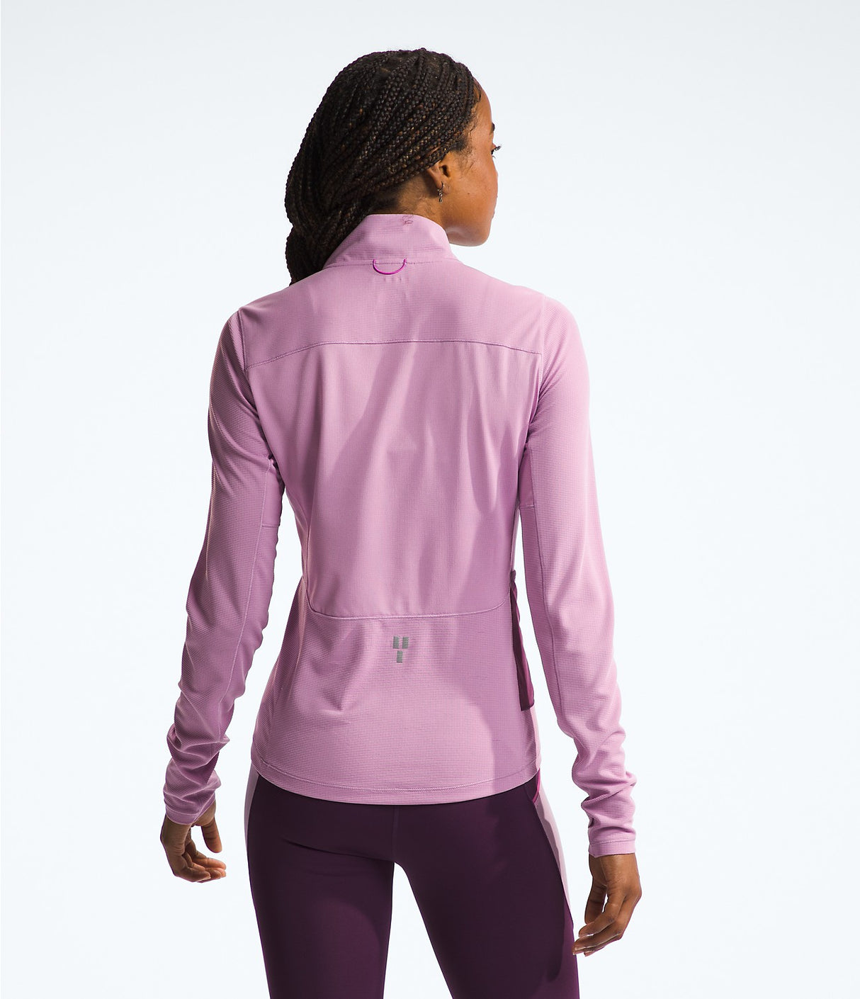 The North Face Women's Sunriser Quarter-Zip - Mineral Purple/Currant Purple Mineral Purple/Black Currant Purple