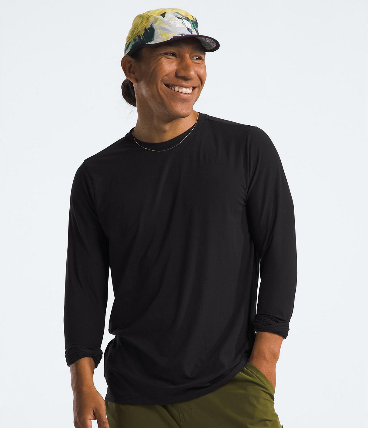 The North Face Men's Dune Sky Long-Sleeve Crew - TNF Black TNF Black