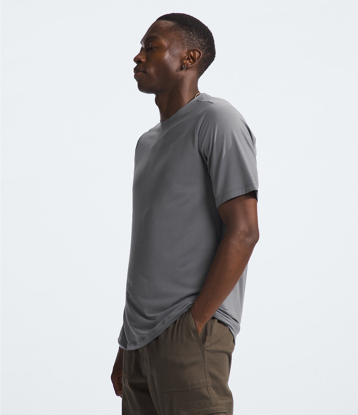 The North Face Men's Dune Sky Short-Sleeve Crew - Smoked Pearl Smoked Pearl