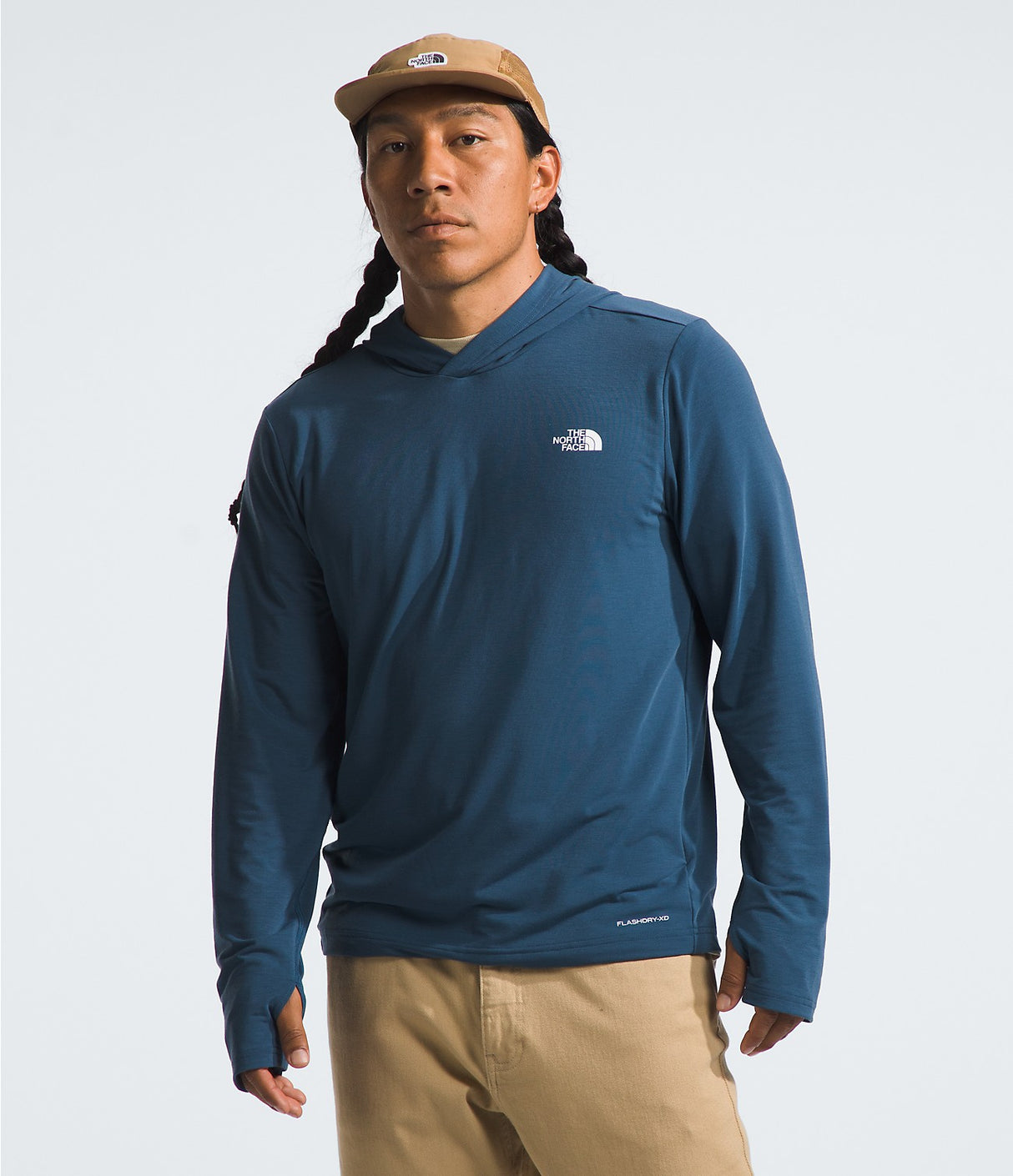 The North Face Men's Adventure Sun Hoodie - Shady Blue Shady Blue