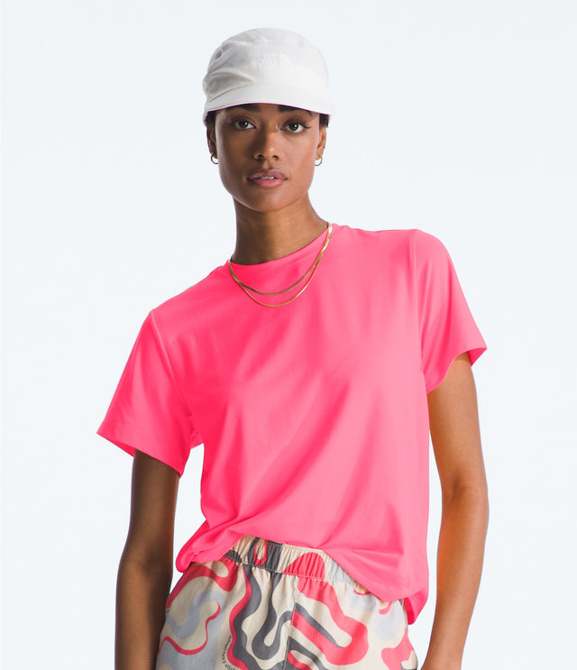 The North Face Women's Dune Sky Short-Sleeve - Radiant Poppy Radiant Poppy