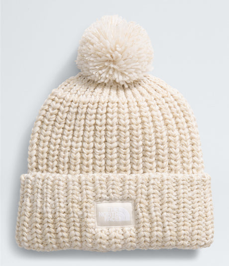 The North Face Cozy Chunky Cabin Beanie - Gardenia White/Gravel/Khaki Stone Gardenia White/Gravel/Khaki Stone