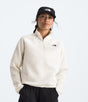 The North Face Women's DotKnit Thermal Quarter-Zip - White Dune White Dune