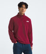 The North Face Men's Cedar Trail Grid Fleece Quarter-Zip - Beetroot Beetroot