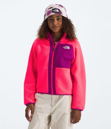 The North Face Girls' Yumiori Full-Zip Jacket - Radiant Poppy Radiant Poppy