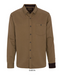 North River Apparel Premium Solid Cotton Flannel Button Shirt Earth