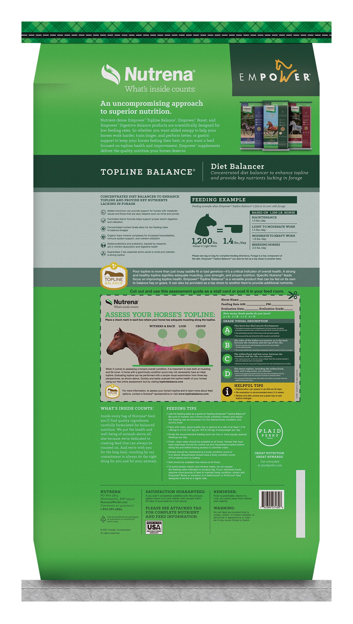 Nutrena Feeds Empower Topline Balance™