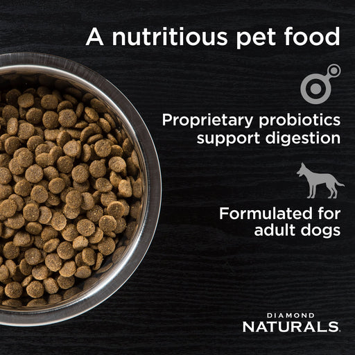 Diamond Pet Foods Naturals Adult Dog Food (Beef Meal & Rice Formula) - 40lb.
