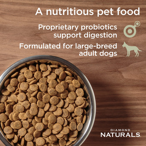 Diamond Pet Foods Naturals Large Breed Adult Dog Food (Chicken & Rice Formula) - 40lb.