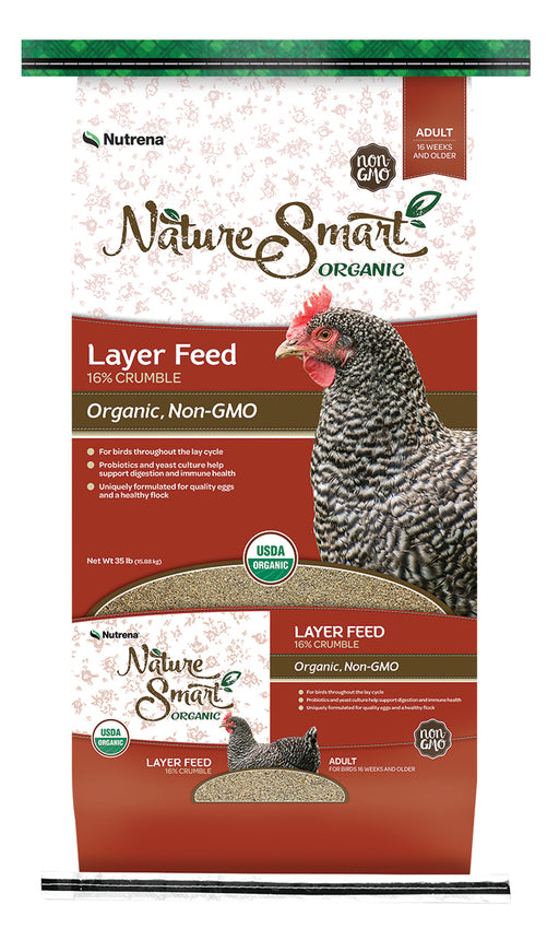Nutrena Feeds Nature Smart Organic 16% Layer Crumbles