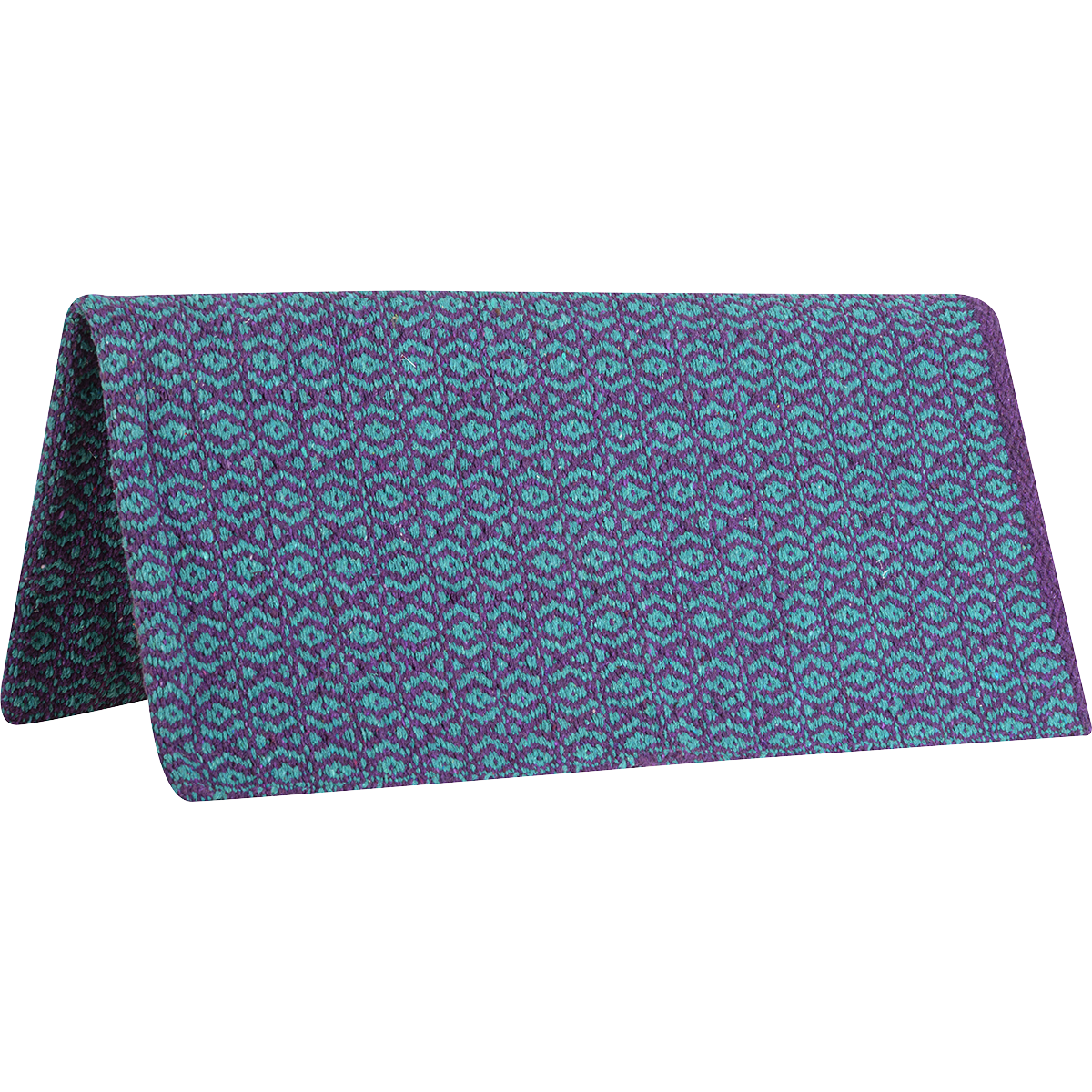 Cashel Navajo Saddle Blanket Liner - Purple / Teal