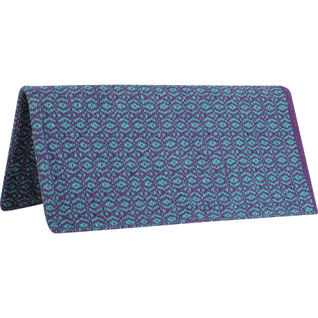 Cashel Navajo Saddle Blanket Liner - Purple / Teal