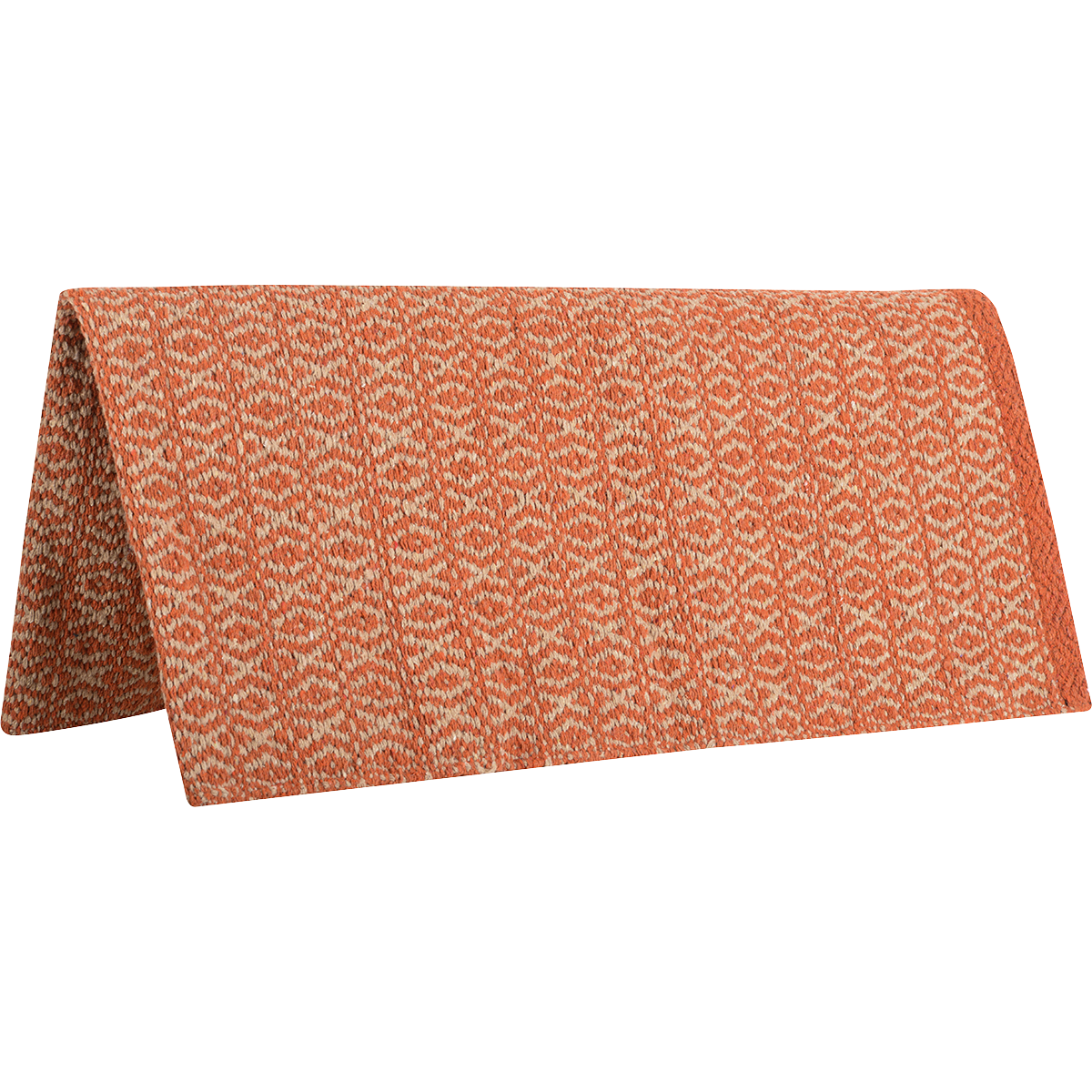 Cashel Navajo Saddle Blanket Liner - Rust / Tan