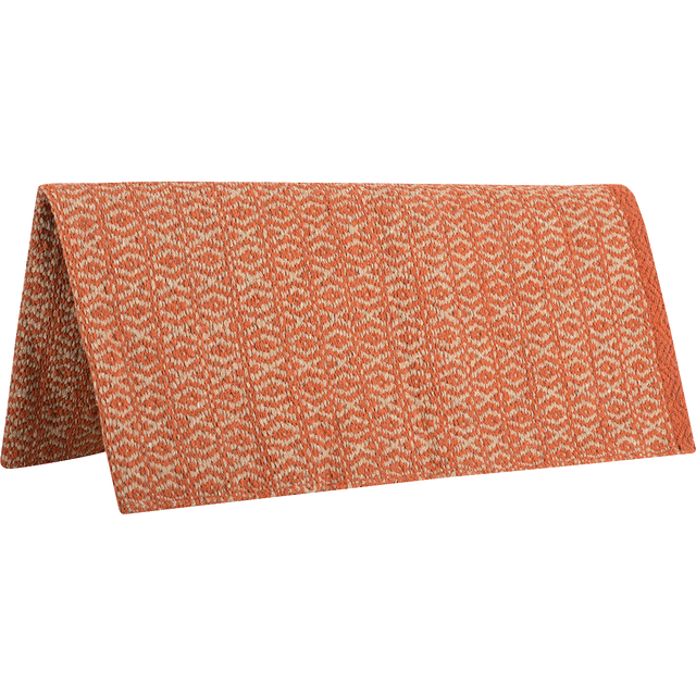 Cashel Navajo Saddle Blanket Liner - Rust / Tan