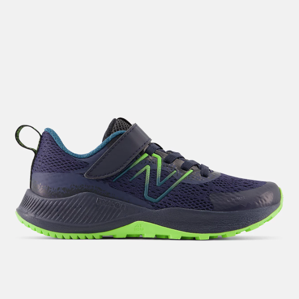 New Balance Kids' DynaSoft Nitrel v5 Bungee Lace Shoe Indigo/Eclipse/Green