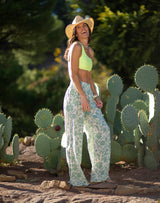 Carve Designs Nico Linen Pant - Haze Mezcal