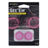 Nite Ize See`em Mini Led Spoke Lights, 2 Pack Pink Pink