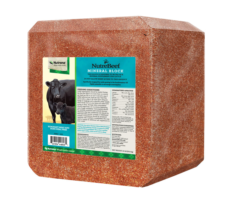 Nutrena Feeds NutreBeef Cattle Mineral Block
