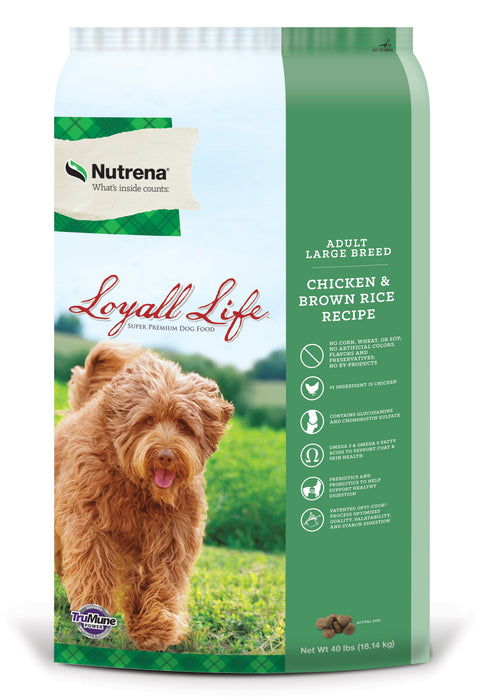 Nutrena Feeds Loyall Life Chicken And Brown Rice Lg Breed Adult Dog Food