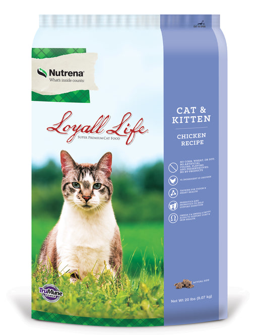 Nutrena Feeds Loyall Life Chicken Cat And Kitten Dry Food