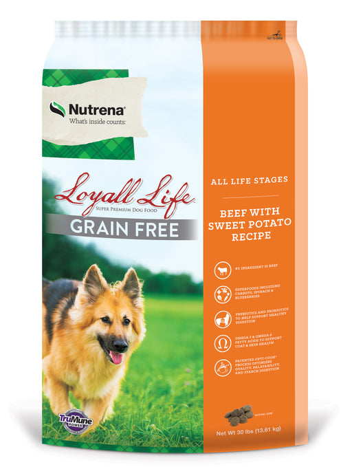 Nutrena Feeds Loyall Life Grain Free Beef & Sweet Potato All Life Stage Dry Dog Food