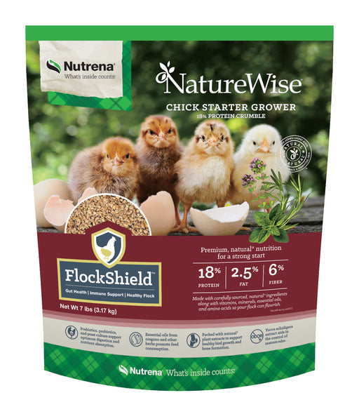 Nutrena Feeds NatureWise 18% Crumble Non-med Chick Starter