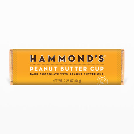 Hammond's Candies Peanut Butter Cup Dark Chocolate Bar