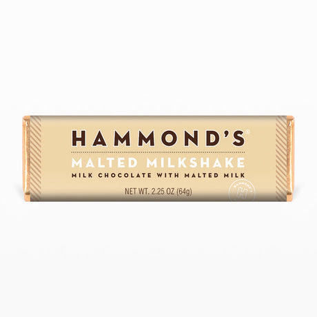 Hammond's Candies Malted Milkshake Milk Chocolate Bar