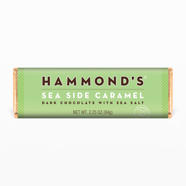 Hammond's Candies Sea Side Caramel Dark Chocolate Bar