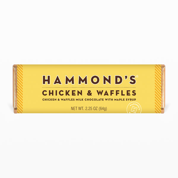 Hammond's Candies Chicken And Waffles Milk Chocolate Bar