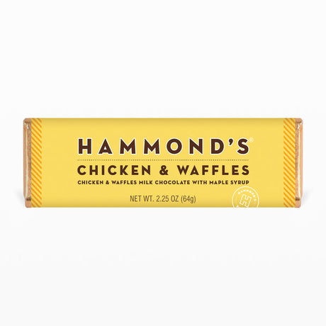 Hammond's Candies Chicken And Waffles Milk Chocolate Bar